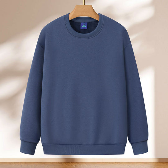 Damen lässiges Sweatshirt mit breiten Schultern und weichem Innenfutter EB