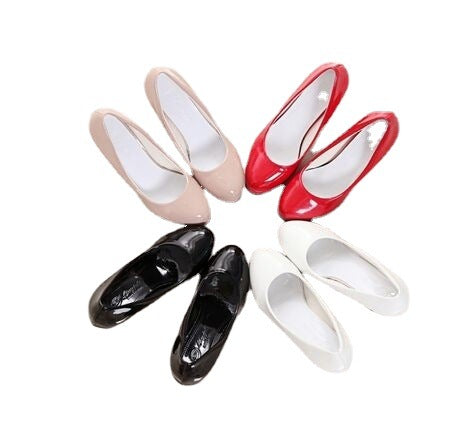 Damen Elegante Pumps mit hohem Blockabsatz und geschlossener Vorderkappe EB