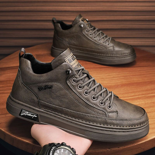 Damen Robuste High-Top Sneakers mit strapazierfähigem Obermaterial EB