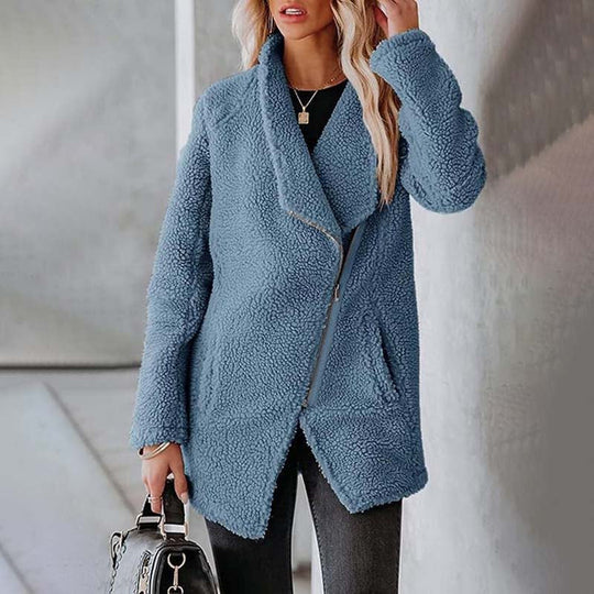 EB | Sherpa Jacke Polyester Weich, Warm