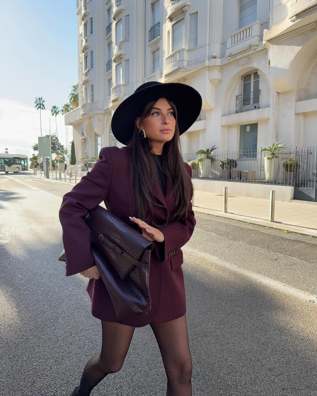 Damen Oversized Blazer mit elegantem Schnitt und markanten Details EB