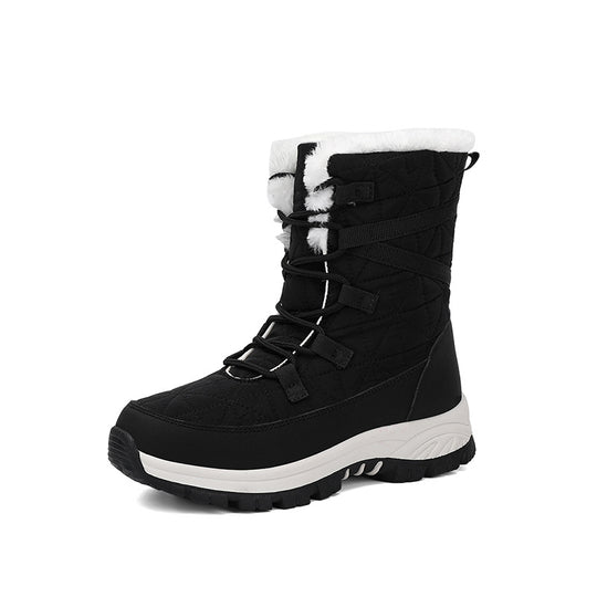 Damen Winterstiefel mit nachhaltiger Isolierung und rutschfester Sohle EB