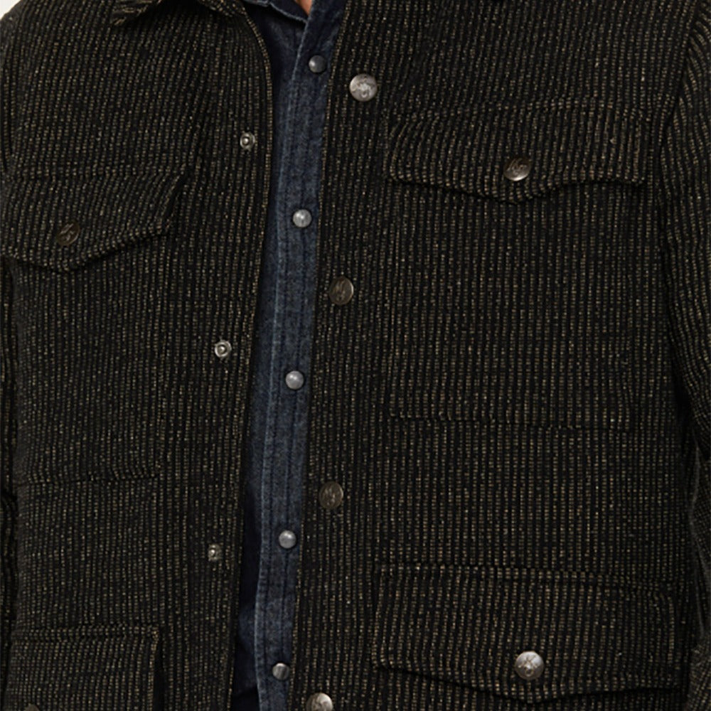Herren robuste Baumwolljacke im lässigen Design mit aufgesetzten Taschen EB