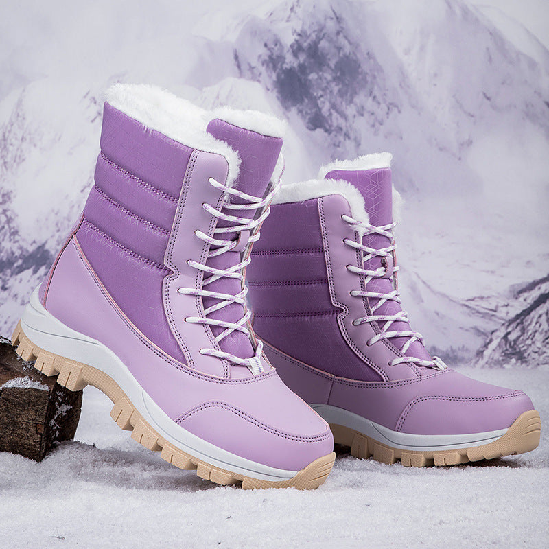 Damen Winterstiefel mit wärmendem Innenfutter und rutschfester Sohle EB