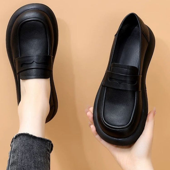 Damen elegante Mokassins mit weichem Innenfutter und rutschfester Sohle EB