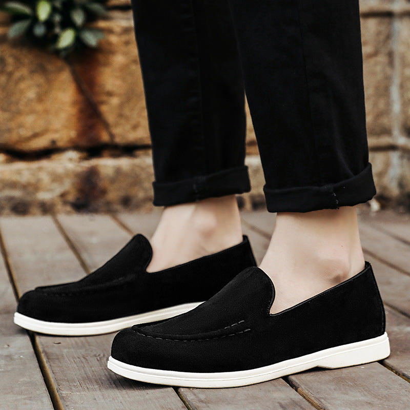 Damen Slip-On Mokassins aus weichem Wildleder EB