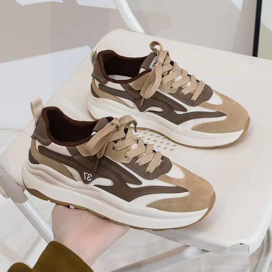 Damen Komfortable Sneaker mit atmungsaktivem Obermaterial EB
