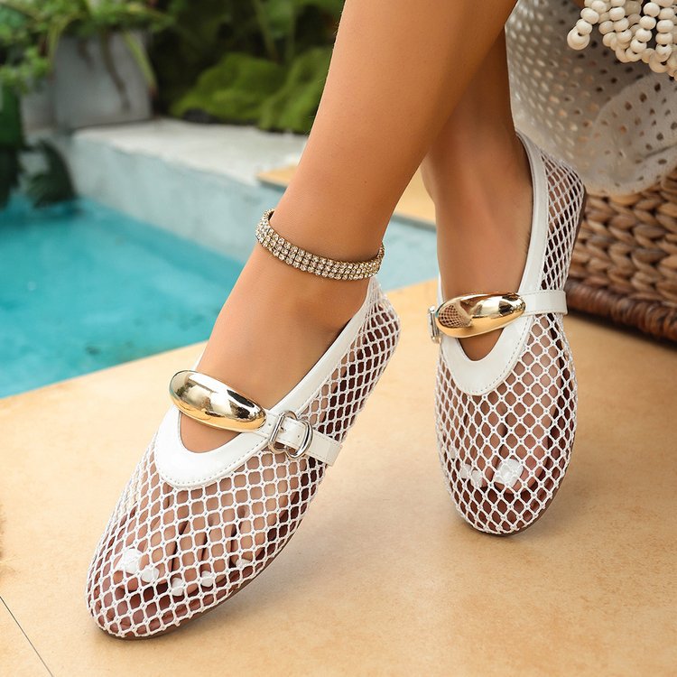 Damen Bequeme und elegante Netzschuhe EB