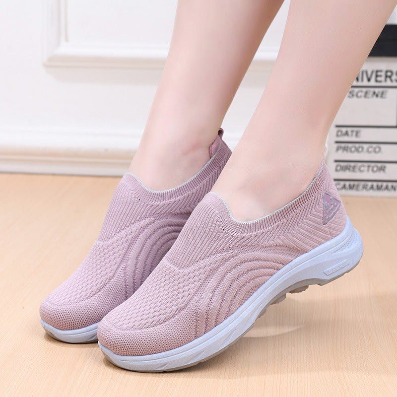 Damen Bequeme und flexible Slip-On Sneaker EB