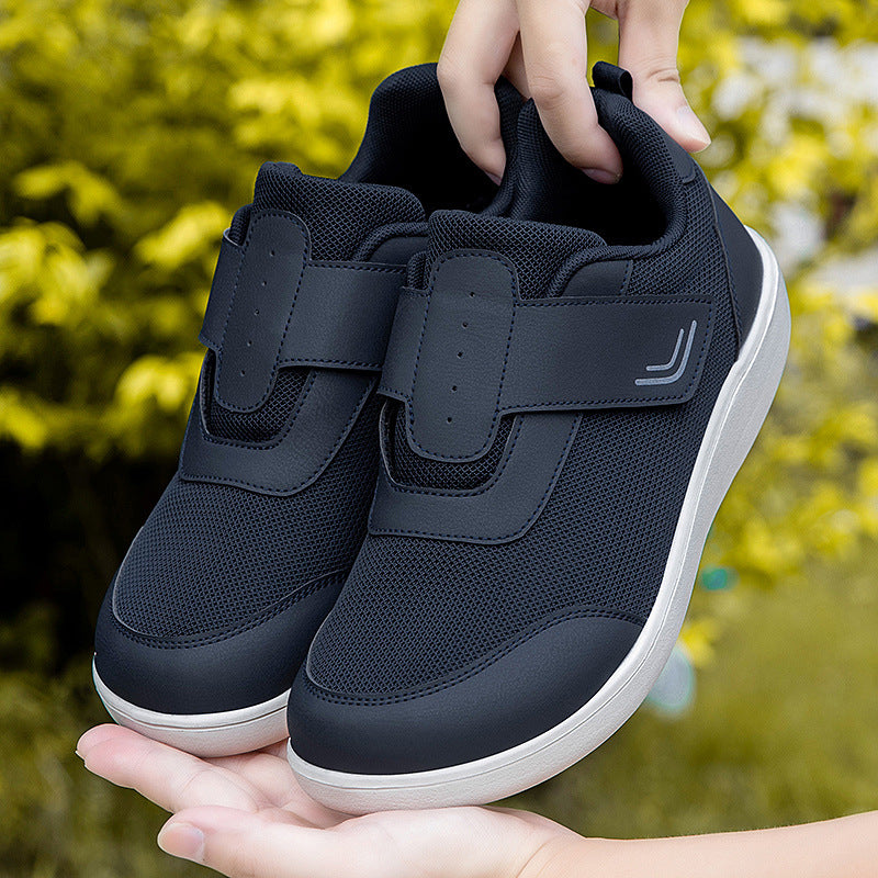 Damen Bequeme Slip-On Sneakers mit atmungsaktivem Mesh-Obermaterial EB