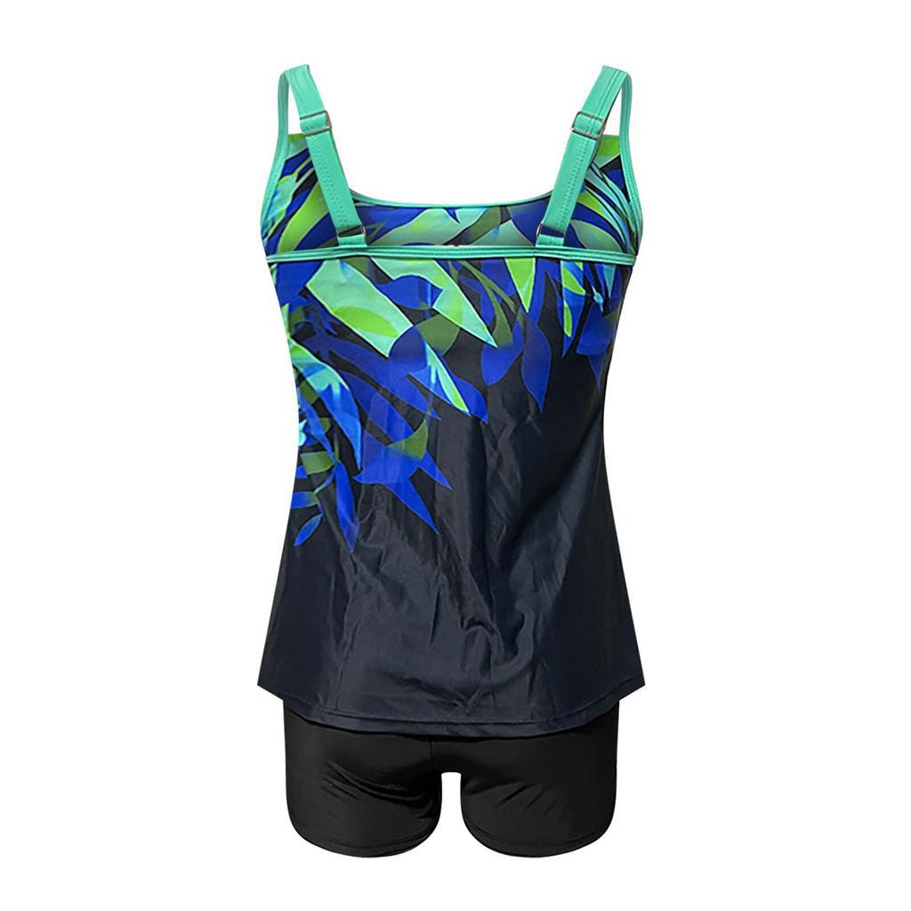 Damen Modisches Tankini-Set mit Shorts EB