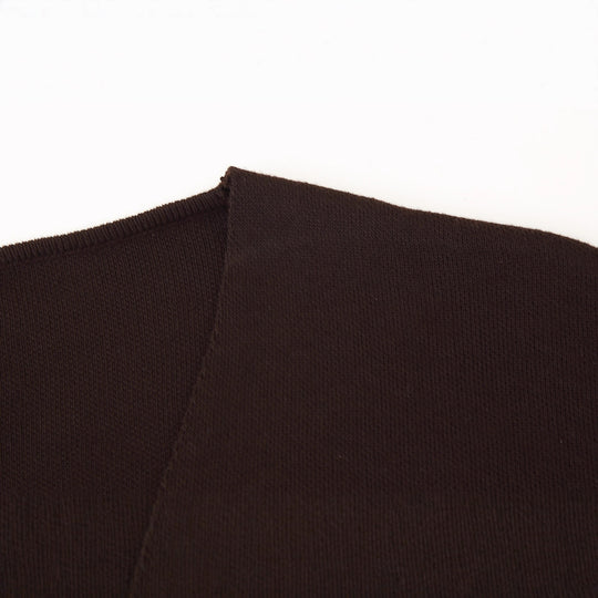 Damen Strick-Overlay-Oberteil mit V-Ausschnitt und eleganter Knopfdetailierung EB