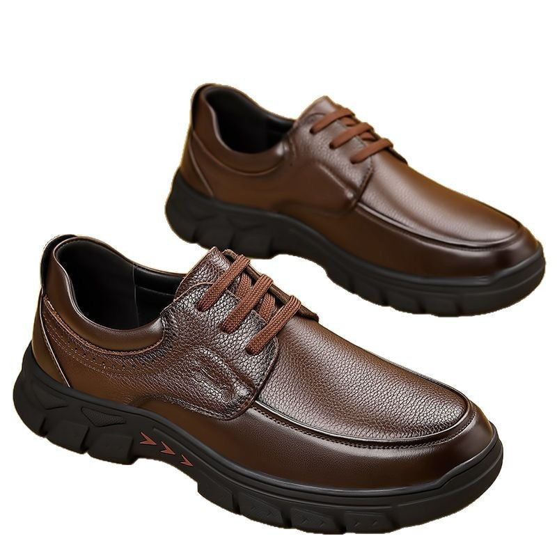 Damen modische Schnürschuhe aus hochwertigem Leder EB
