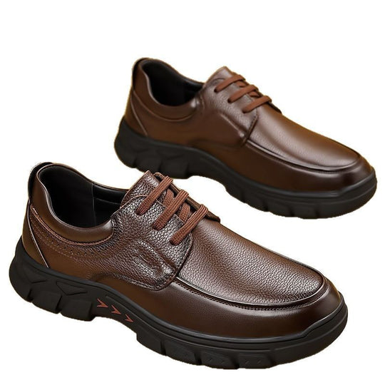 Damen modische Schnürschuhe aus hochwertigem Leder EB