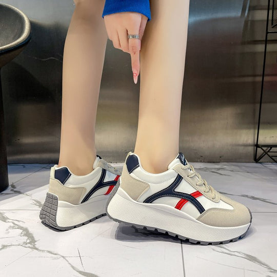 Damen Freizeit Sneakers mit sportlichem Design und komfortabler Dämpfung EB
