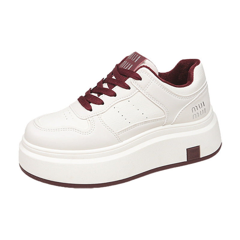Damen Plateau-Sneaker mit ergonomischer Sohle und atmungsaktivem Obermaterial EB