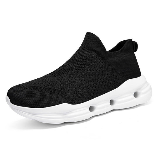 Damen Sportliche Strick-Sneaker mit atmungsaktiver Obermaterialstruktur EB