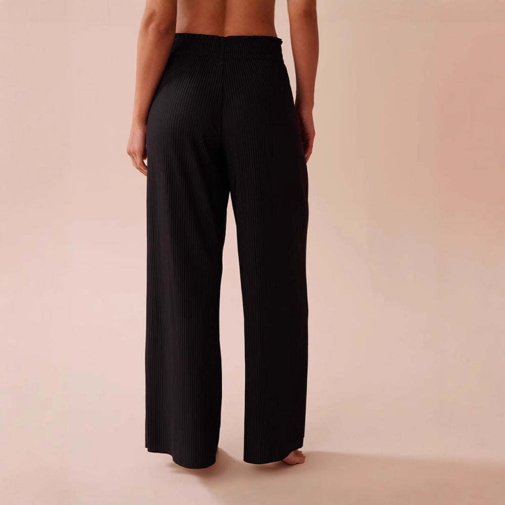 Damen elegante Plissierte Freizeithose EB