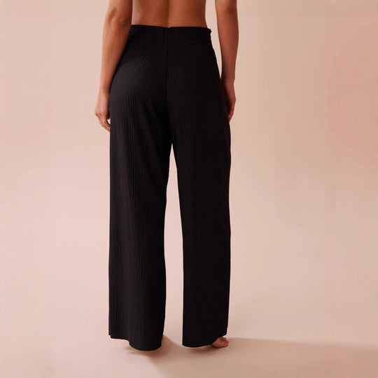 Damen elegante Plissierte Freizeithose EB