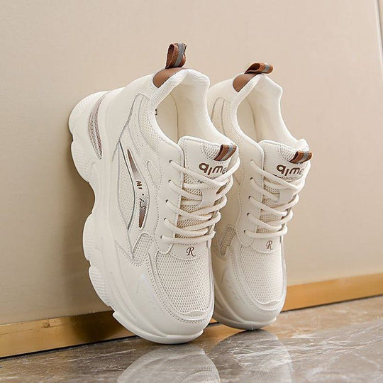 Damen atmungsaktive Komfort-Sneaker mit dämpfender Sohle EB