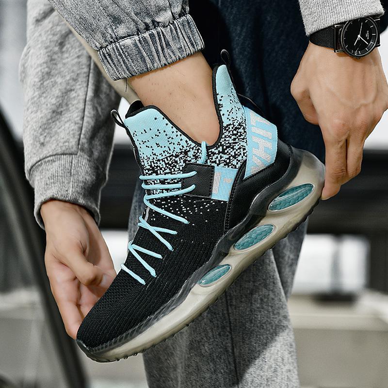 Herren Hochleistungs Basketball Sneakers mit atmungsaktivem Obermaterial EB