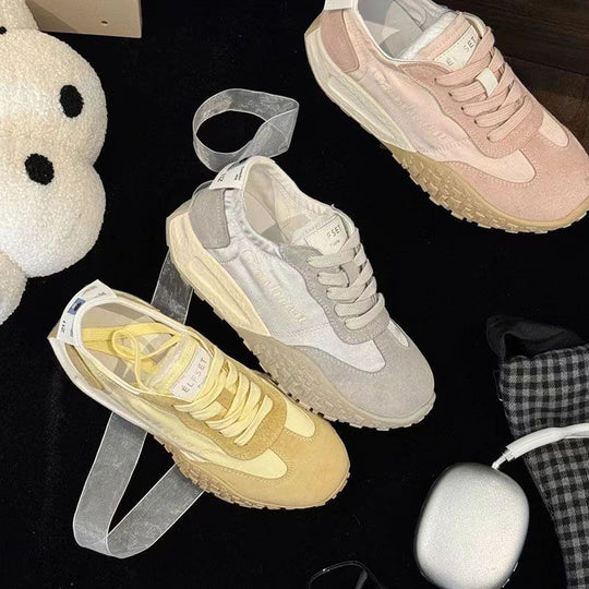Damen Sneaker mit atmungsaktiven Mesh-Einsätzen EB