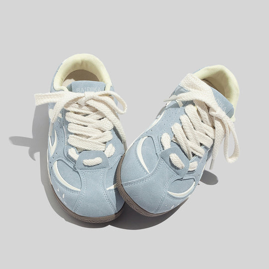 Damen Sportliche Sneakers mit atmungsaktivem Obermaterial und rutschfester Sohle EB