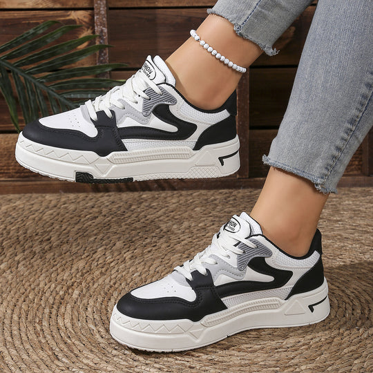 Damen Sneakers mit hochdämpfender Laufsohle und sportlichem Design EB
