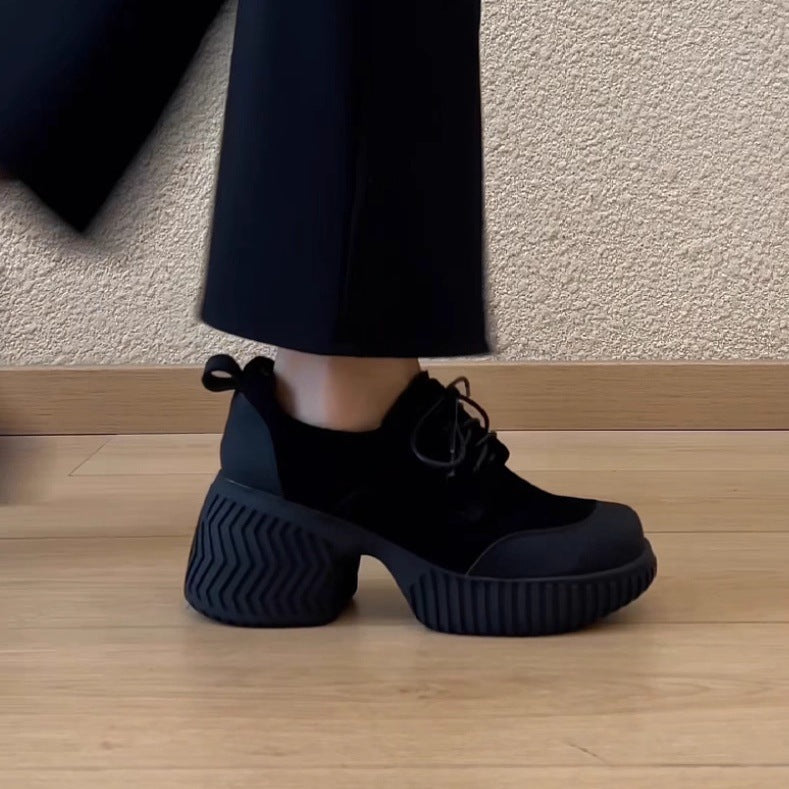 Damen Chunky Sneakers mit auffälliger Sohle EB