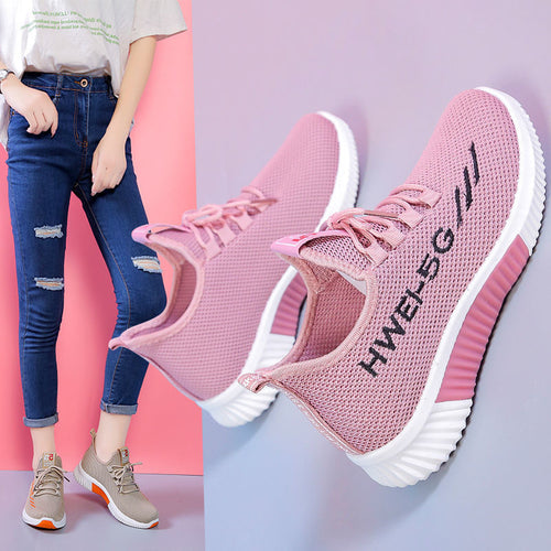 Damen Sportliche Freizeitsneaker EB