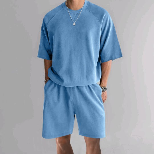 Herren funktionales Freizeit-Set aus atmungsaktivem Material mit bequemer Passform EB