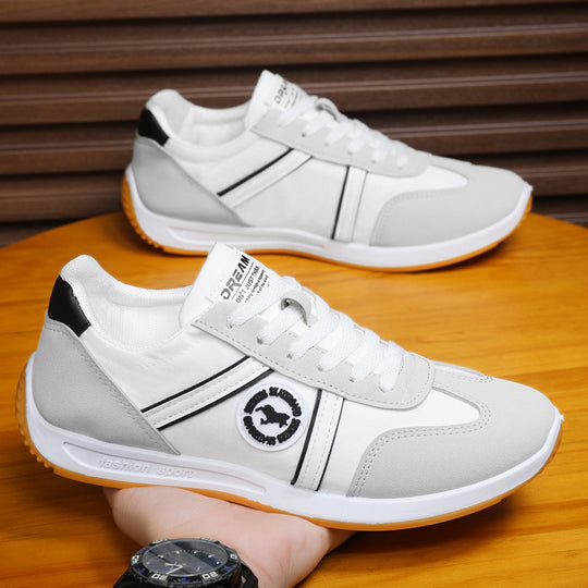 Damen Sportliche Freizeitsneaker mit atmungsaktiver Mesh-Oberfläche und gepolsterter Innensohle EB