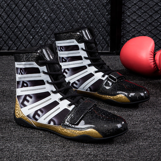Damen Boxschuhe mit hoher Knöchelschutz und rutschfester Sohle EB