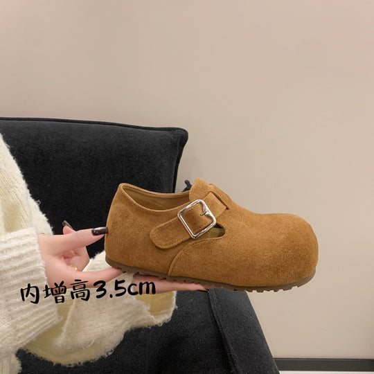 Damen Clogs mit verstellbarem Schnallenverschluss und rutschfester Sohle EB