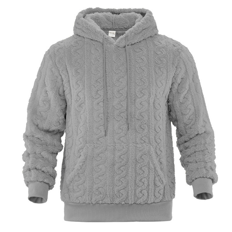 Damen Kuscheliger Fleece-Hoodie mit Strukturmuster EB