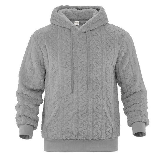 Damen Kuscheliger Fleece-Hoodie mit Strukturmuster EB