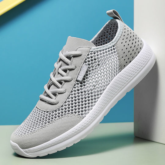 Damen Atmungsaktive Mesh-Sneaker mit flexibler Sohle EB