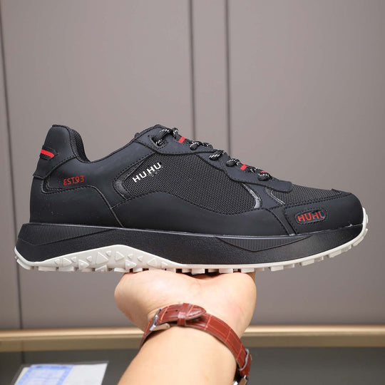 Damen Sportive Lauf-Sneaker mit rutschfester Sohle und atmungsaktiver Oberflächenstruktur EB