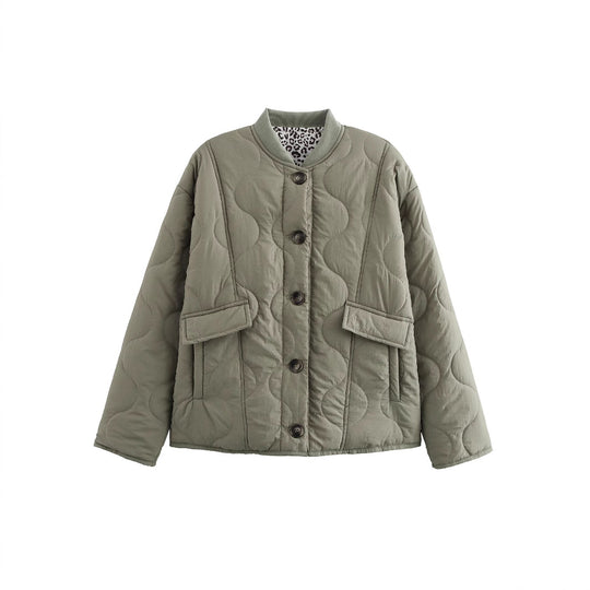 Damen gesteppte Winterjacke EB
