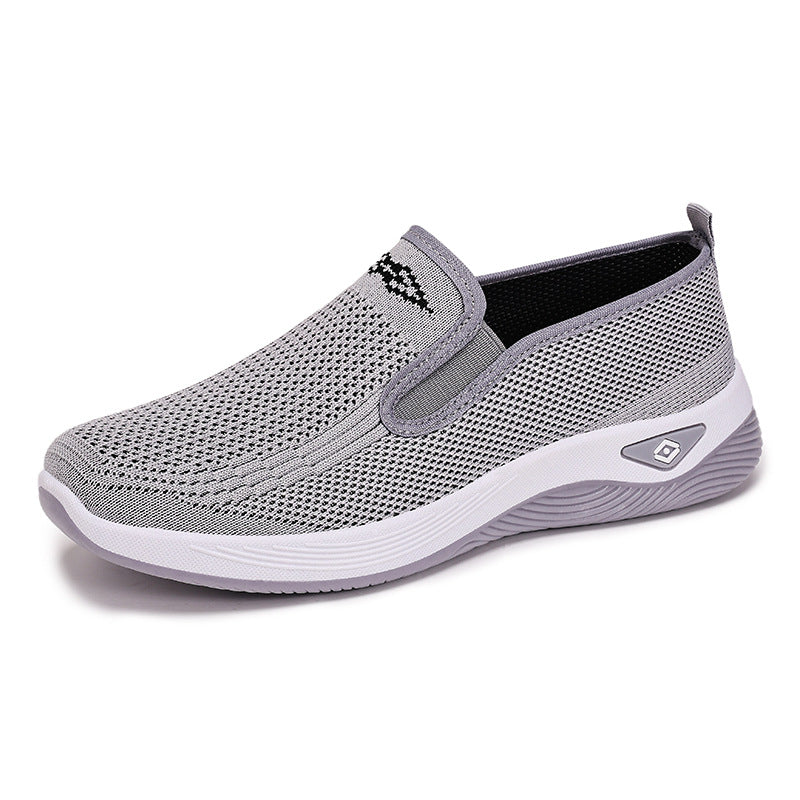 Damen Atmungsaktive Slip-On Sneakers mit flexibler Sohle und rutschfestem Profil EB
