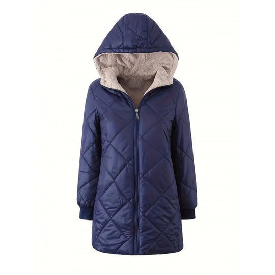 Damen gesteppte Winterjacke EB