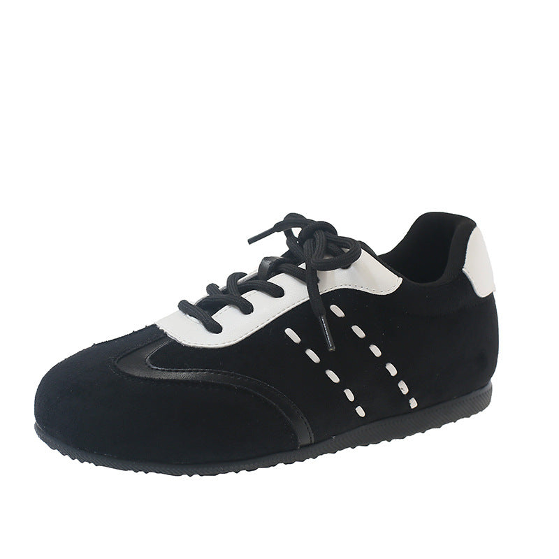 Damen modische Sneaker mit hochwertigem Wildleder-Obermaterial und innovativem Design EB
