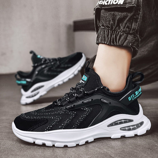 Damen Sportliche Dämpfungsschuhe mit atmungsaktivem Mesh-Obermaterial EB