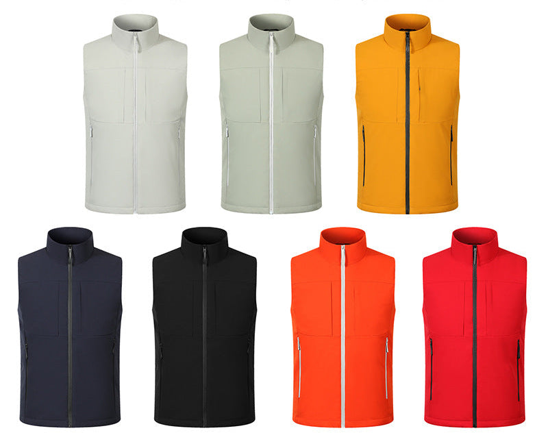 Herren Sportliche Weste R&B