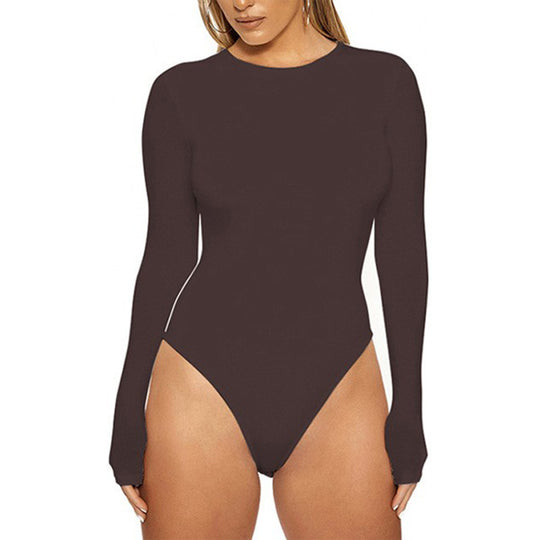 Damen Langarmbody mit elegantem Design EB