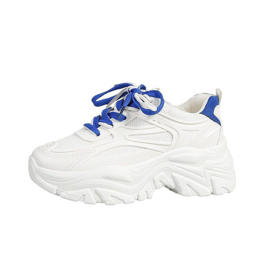Damen Chunky Sneakers mit atmungsaktiver Mesh-Oberfläche und rutschfester Sohle EB