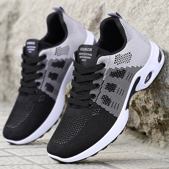 Damen Sportliche Lauf-Sneakers mit atmungsaktiver Mesh-Oberfläche und dämpfendem Komfort EB