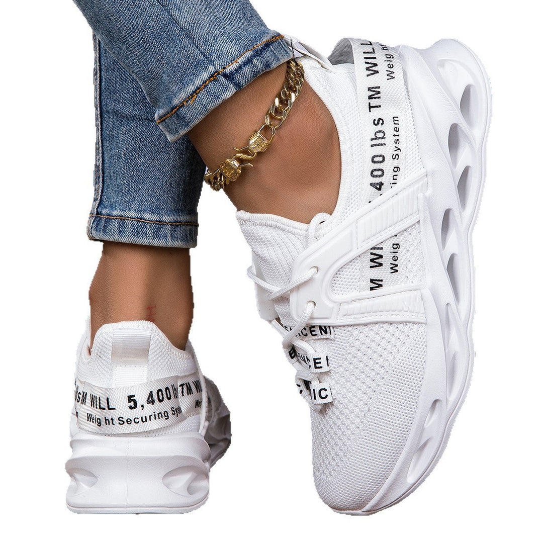Damen Sportliche Sneakers mit atmungsaktivem Obermaterial und innovativem Dämpfungssystem EB