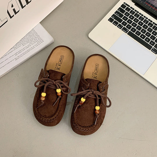 Damen Bequeme Mokassins mit stylishen Verzierungen EB