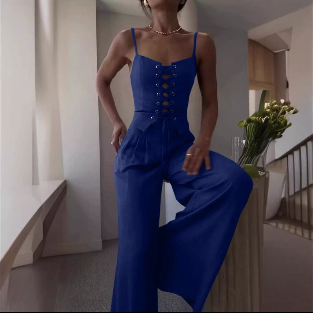 Damen Korsettbluse mit Schnüroptik EB